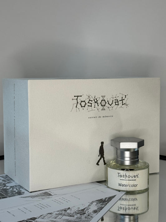 Toskovat - Watercolor vzorka